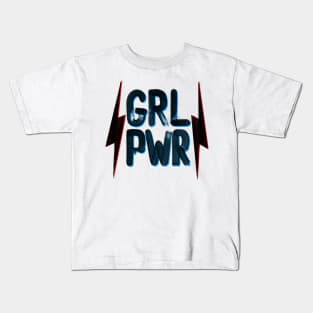 Girl Power. GRL PWR Kids T-Shirt